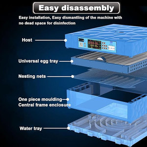 Gà Nở tự động trực tuyến Máy Ấp Trứng gia cầm trang trại Máy ấp trứng công nghiệp ấp trứng trực tuyến - Product Image 4