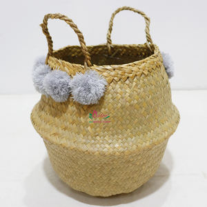 Artex Dong Thap-Cestas de mimbre de hoja de palma natural, plegables, decorativas, bolsas de cocina, Cajas de Regalo hechas a mano - Product Image 1