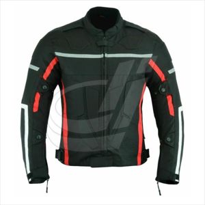 Men's Winter Textile <b>Motorbike</b> Jackets with <b>Stand</b> Collar - Product Image 1