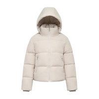 Vestes matelassées pour femmes sur mesure, légères, rembourrées de coton, en toile tricotée respirante, chauffantes, coupe-vent, pour l'hiver, en peau de mouton