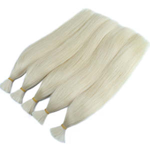 มัดผมมนุษย์แบบตรงติดกระดูกผมตรงแบบดึงสองชั้นเป็นมิตรกับสิ่งแวดล้อม - Product Image 2