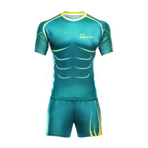 Uniforme de Rugby para hombre hecho a medida de calidad superior, conjuntos transpirables, ropa de equipo fabricada en Pakistán, precio al por mayor disponible - Product Image 1