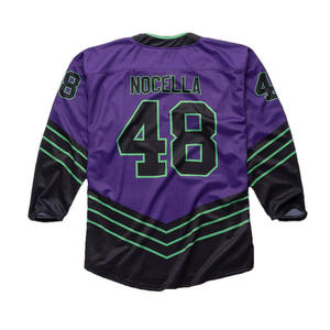 Maillot de hockey sur glace personnalisé de haute qualité pour enfants 2025, uniforme d'équipe de hockey, vêtements de hockey sublimés, design durable, vêtements de joueur - Product Image 2