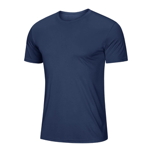 T-shirt à manches courtes pour hommes de haute qualité col rond en coton pull en polyester pour hommes adultes - Product Image 1