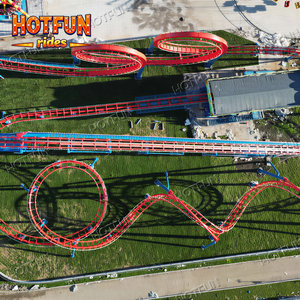 Fábrica de China Suministra Directamente Atracciones de Parque de Diversiones, Montañ<span class=keywords><strong>a</strong></span> Rusa de Cinco Anillos Pequeñ<span class=keywords><strong>a</strong></span> en Venta - Product Image 4