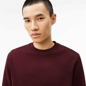 Venta al por mayor sudadera en blanco para los hombres elegante Streetwear sudadera con ajuste suelto sudadera de algodón para el invierno - Product Image 3