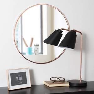 ถาดไม้โบราณติดผนัง KSN ดีไซน์เฉพาะตัว พร้อมกระจกตกแต่ง สำหรับห้องน้ำ ห้องนอน ห้องนั่งเล่น - Product Image 5