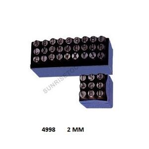 Ensemble de 27 timbres avec lettres au fini noir pour outils et équipement de bijouterie - Product Image 1