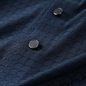 Polo de golf para hombre personalizado OEM logotipo bordado de alta calidad talla grande impresión digital Jacquard liso de alta resolución - Product Image 5