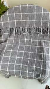 Direct Factory Price Wholesale Selling 100% Cotton Hand Block Print Living Room Outdoor Home Decor <b>Woven</b> <b>Throw</b> Blanket - Product Image 2