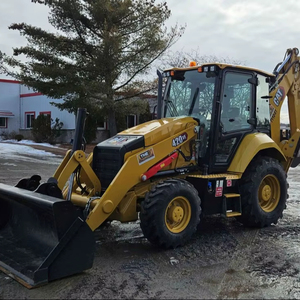 2023 nuevo para CAT 420XE cargadora de ruedas excavadora 4x4 cilindro hidráulico 3 años de garantía retroexcavadora Motor PLC - Product Image 6