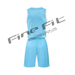 Ensemble d'uniformes de basket-ball en coton confortable pour hommes, short en jersey personnalisé pour adultes, vêtements de sport d'été, vente en gros - Product Image 6