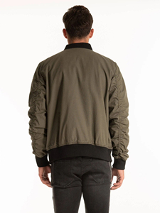 Chaqueta Bomber Acolchada Casual para Hombre, Calidad Premium 2024, Cortavientos de Lona Impermeable y Ecológica para Otoño/Invierno, Corte Ajustado - Product Image 6