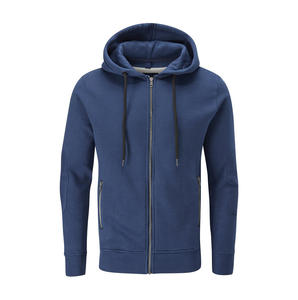 Sweat-shirts à capuche épais de haute qualité avec logo personnalisé, sans cordon, en coton French Terry, épaules tombantes, sweat-shirts à capuche surdimensionnés pour hommes - Product Image 4