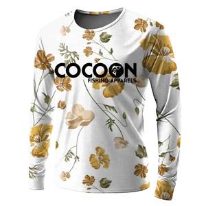 Vêtements de fitness imprimés sur mesure-Collections d'été Nouveaux modèles T-shirts à fleurs Sublimation avec logo 100% polyester - Product Image 3