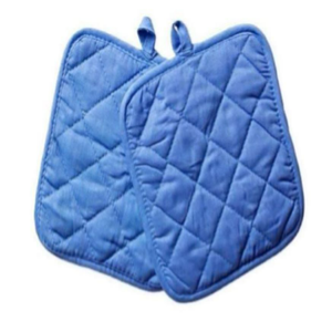 100% Organic Cotton Kitchen Mitts Eco-Friendly Potholder with Heat Resistant Pocket Cute Mats & Pads Linen Recyclable Feature - Product Image 6