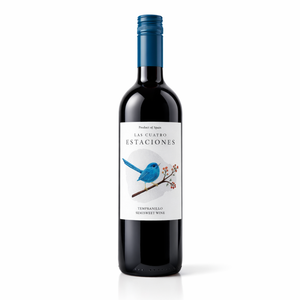 Las Cuatro Estaciones - Vino Tinto Semidescolorido 100% Tempranillo 11% ABV Vino Tinto Español 750ml - Product Image 1
