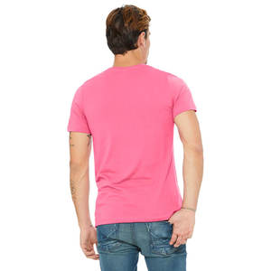 Bella Canvas, camisetas de cuello redondo, venta al por mayor, camisetas transpirables deportivas personalizadas para gimnasio, camisetas ajustadas para hombre - Product Image 6