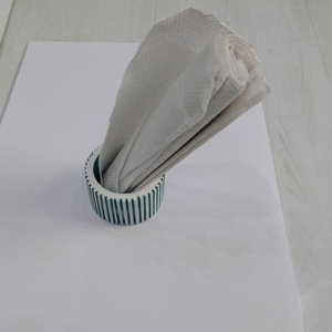 Ensemble de ronds à serviette en résine multicolore de la meilleure conception Vaisselle multiforme pour la maison et le restaurant Cuisine Nouveau style de vaisselle - Product Image 3