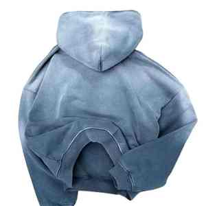 Nouveaux sweats à capuche unisexes pour hommes, surdimensionnés, en tricot imprimé d'hiver, 430 grammes, coton lourd, poche kangourou, fabricants de sweats à capuche personnalisés - Product Image 4