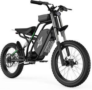Moto elettrica per adulti Teen, Dual-Mode elettrico Dirt Bike 3000W motore Mid-Drive, 60V/25Ah, 40mph Off Road Bike - Product Image 1
