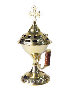 Fancy Design Brass Incense Oud <b>Burner</b> With Superior Quality Home Fragrance <b>Bakhoor</b> <b>Burner</b> At Affordable Price - Product Image 5
