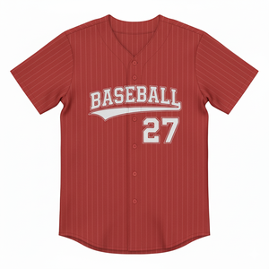 Maillot de baseball en polyester 100% de haute qualité, respirant et à séchage rapide, imprimé par sublimation haute résolution, tailles plus grandes disponibles en gros - Product Image 5