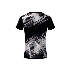 T-shirt de sublimation personnalisé en usine OEM imprimé en polyester dans le style d'ensembles d'approvisionnement en vrac - Product Image 3