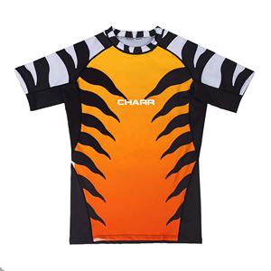 Conjuntos de Compresión de Manga Corta para Karate y MMA, Personalizados OEM, para Hombre, Tela de Poliéster y Spandex de 200 g/m², Secado Rápido y Duradero - Product Image 2