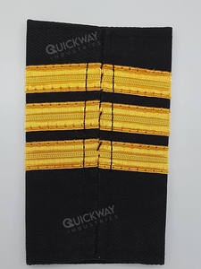 Épaulettes d'uniforme formelles personnalisées, insigne de pilote et épaulettes, équipement de protection individuelle - Product Image 2