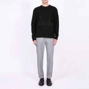 เสื้อสเวตเตอร์ผู้ชายผ้าโมแฮร์ผสมใยฝ้าย ระบายอากาศได้ดีสำหรับฤดูหนาว สไตล์ล่าสุด 2025 สินค้ามาใหม่ รับสั่งทำสีและโลโก้ - Product Image 3