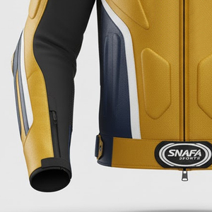 Chaqueta de Motociclista de Cuero para Hombre Hecha a Medida, Nuevo Diseño, Chaquetas de Cuero para Motociclismo, Chaqueta de Carreras para Motocicleta - Product Image 3