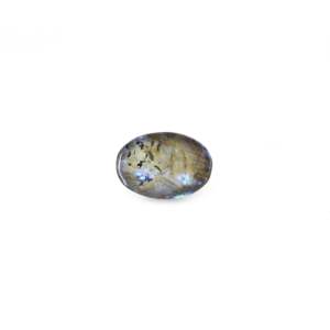 Labradorite naturelle 5,72 carats, pierre précieuse minérale polie en vert gris bleu, taille 10 mm, pour accessoires de bijouterie, certifiée IGI - Product Image 2