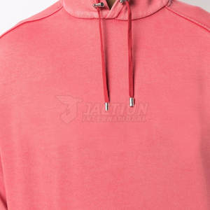 Nouveauté en promotion : Sweats à capuche décontractés d'hiver pour hommes, personnalisables avec logo, en polaire respirante, effet délavé, haute qualité - Product Image 5