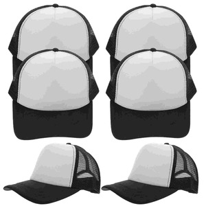 Casquette de baseball en maille de polyester ajustable Casquette de camionneur Snapback légère et respirante pour la sublimation de la plage, style d'image - Product Image 6