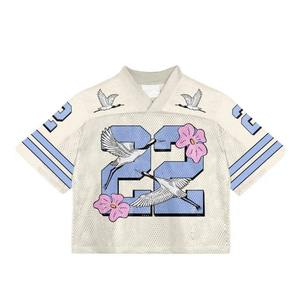 Custom Made New Design American Football Fan Jersey 100% Polyester High Quality American Football Jerseys - Product Image 4