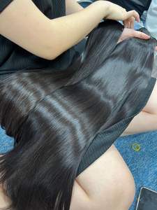 ซูเปอร์เซล! ผมทอแบบเส้นผมชาวเวียดนามแบบดิบผมตรงและนุ่มเหมือนเส้นผมมนุษย์แท้สองชั้น - Product Image 5