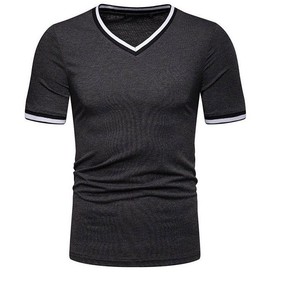 เสื้อแนวสตรีทคอกลมวินเทจของผู้ชายพิมพ์ลายเสื้อยืดแขนสั้นผ้าฝ้ายลำลองป้องกันการหดตัวของ100% - Product Image 3