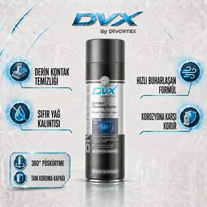 Spray Limpiador de Contactos Sin Aceite DVX (400 ml) - Product Image 2