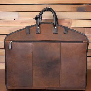 กระเป๋าหนังใส่สูทส่วนบุคคลพร้อมซิปปิดชื่อย่อกระเป๋าป้องกันสีของขวัญคริสต์มาสตามสั่งสำหรับผู้ชาย - Product Image 2