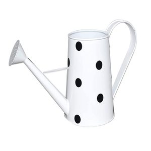 Hot Sale Attractive Design Home <b>Garden</b> Decorative Vintage Stylish White Antique Finishing Decorative <b>Garden</b> Metal Watering Can - Product Image 1