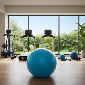 TOGU <b>ABS</b> Sitting Ball 75cm Size XL Blue Non-Rolling <b>Exercise</b> Ball - Product Image 3