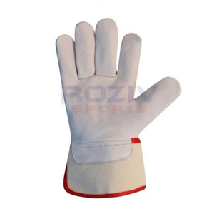 Guantes de Trabajo de Seguridad de Cuero de Alta Calidad, Resistentes, Antideslizantes, con Protección UV, Correa de Muñeca Ajustable, Venta al por Mayor - Product Image 3