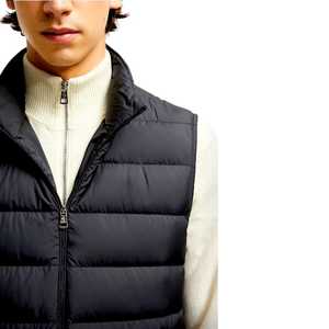 Veste d'hiver sans manches imperméable et respirante en fourrure de mouton de haute qualité - Product Image 4