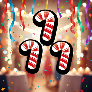 Globos de Fiesta Party Love Baston 25X21Xm, Paquete de 3 Piezas, Bolsa de 12 Piezas - Product Image 2