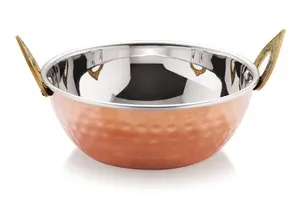 Olla de Cobre Martillado de Diseño Moderno, Olla de Cocina de Cobre Puro de Alta Calidad, Tamaño Personalizado, Material Metálico - Product Image 2