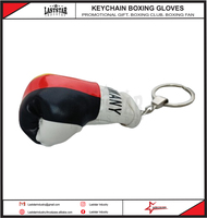 Mini porte-clés gant de boxe personnalisé en métal cuir de haute qualité avec logo prix d'usine pour porte-clés et mousquetons promotionnels