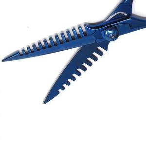 กรรไกรซอยผมสแตนเลสสำหรับช่างตัดผมมืออาชีพ ปลายใบมีดคม สำหรับคนถนัดขวา อุปกรณ์ตัดผมเสริมสวย - Product Image 5