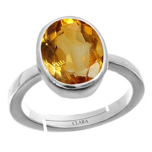 NOVAMART Fine Certified <b>Citrine</b> Sunela Gemstone <b>Ring</b>-Natural & Crystal Wholesale Export - Product Image 1
