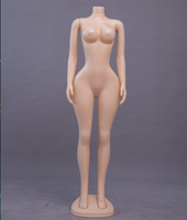 Mannequin femme sans tête, gonflable, en plastique ABS et tissu, grande taille, forte poitrine, pour maillots de bain, pose debout, pour la couture et l'affichage de vêtements
